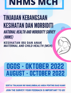 Bunting Tinjauan Kebangsaan Kesihatan Dan Morbiditi (NHMS) - MCH